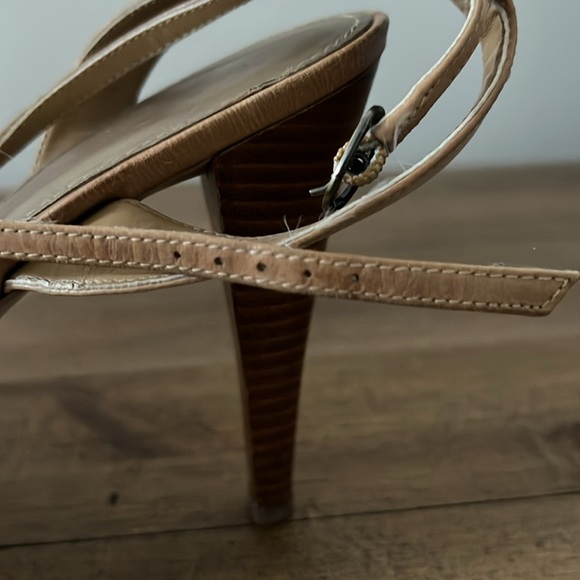 Marc Fisher mfanelle nude heel sandal 8 - Picture 4 of 7